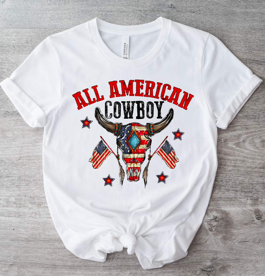 ALL AMERICAN COWBOY - DTF TRANSFER