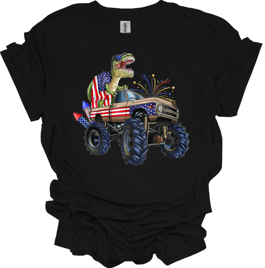 AMERICAN SAURUS TRUCK  - DTF TRANSFER