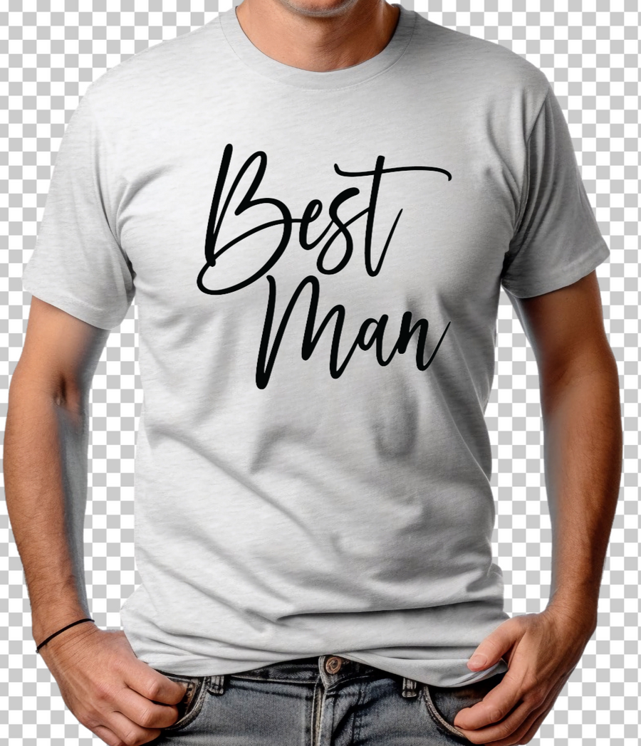 BEST MAN - DTF TRANSFER