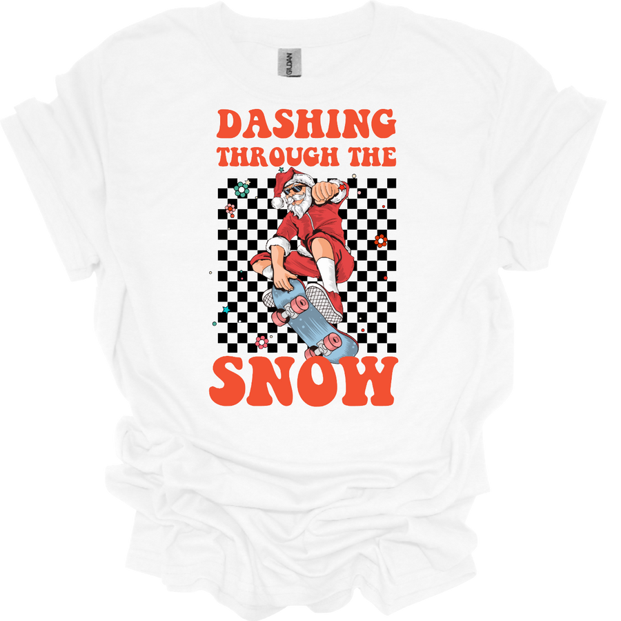 DASHING THROUGH THE SNOW- DTF TRANSFER