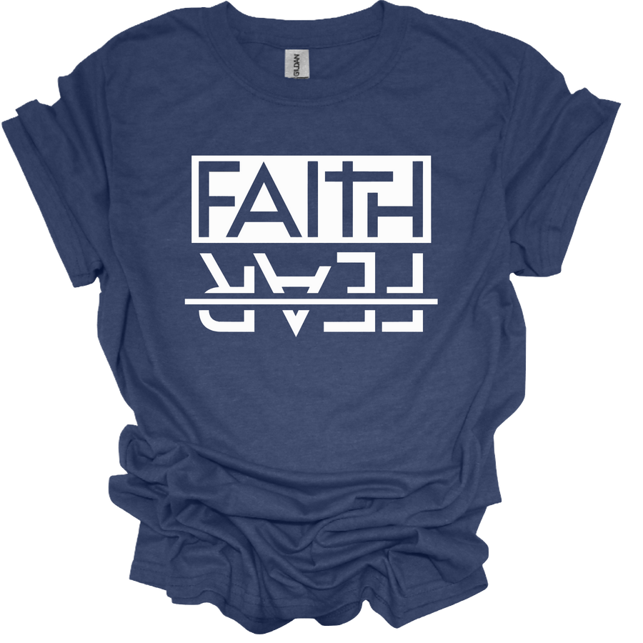 FAITH OVER FEAR WHITE - DTF TRANSFER