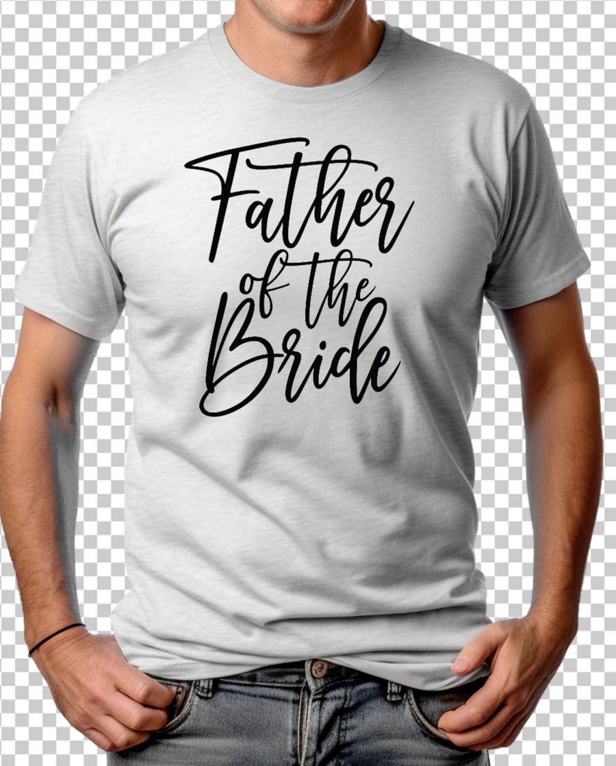 FATHER OF THE BRIDE - DTF TRANSFER