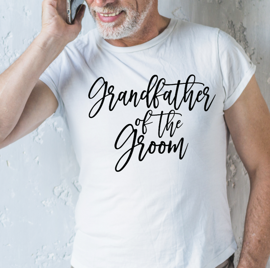 GRANDFATHER OF THE GROOM - DTF TRANSFER