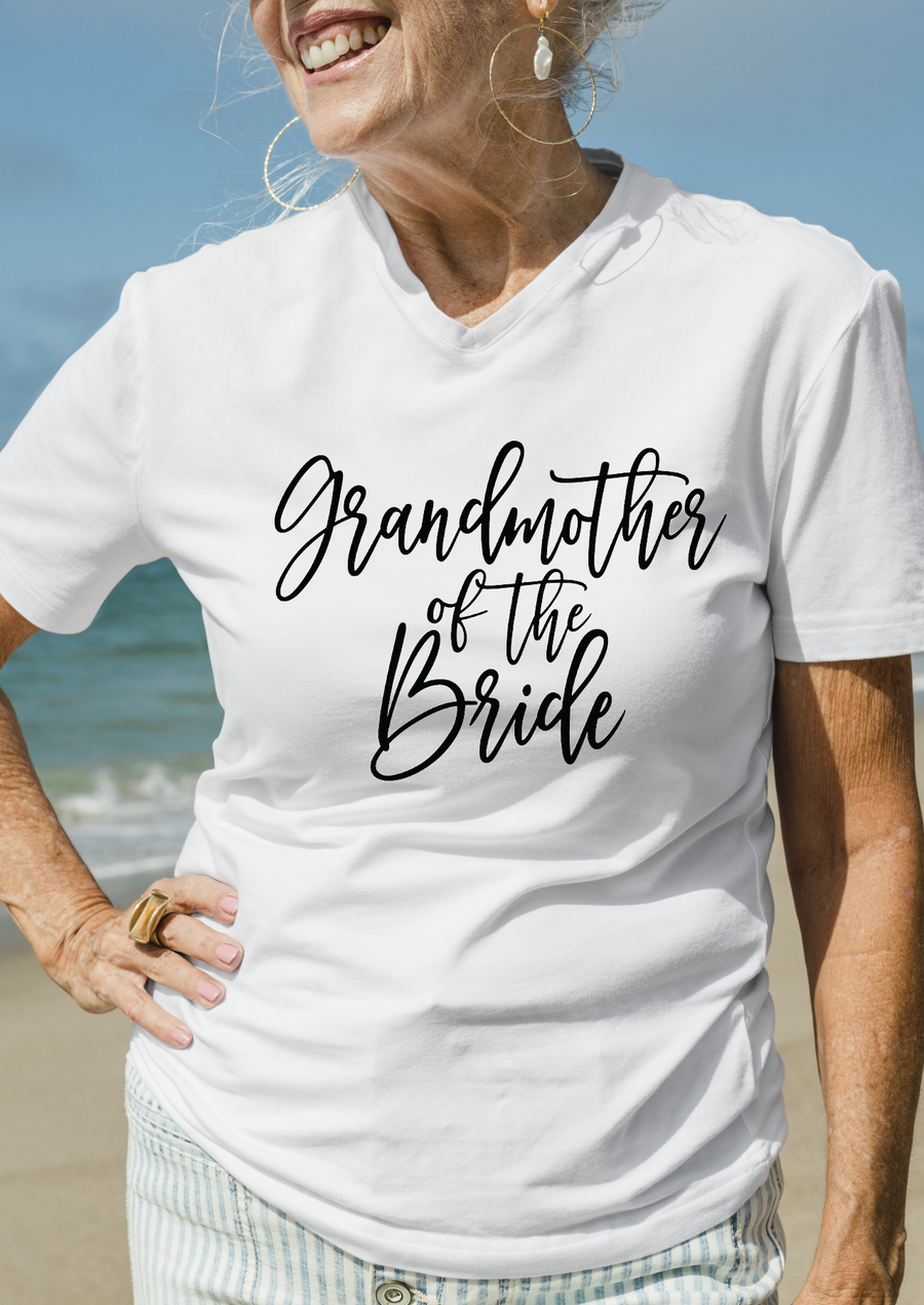 GRANDMOTHER OF THE BRIDE - DTF TRANSFER