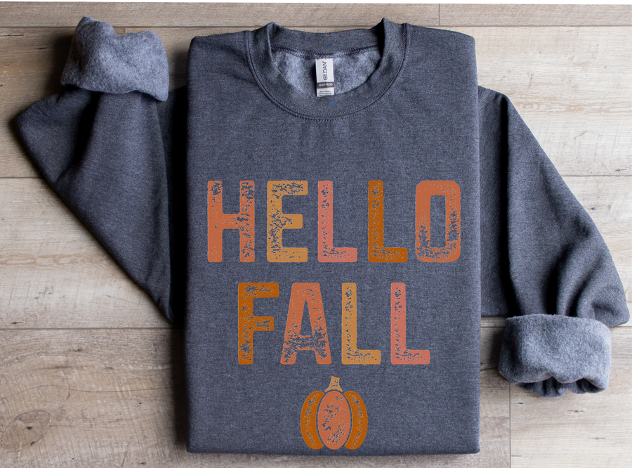 HELLO FALL - DTF TRANSFER