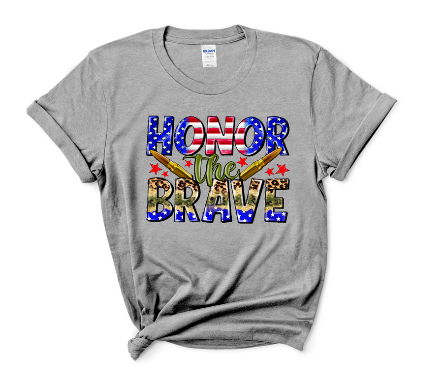 HONOR THE BRAVE - DTF TRANSFER