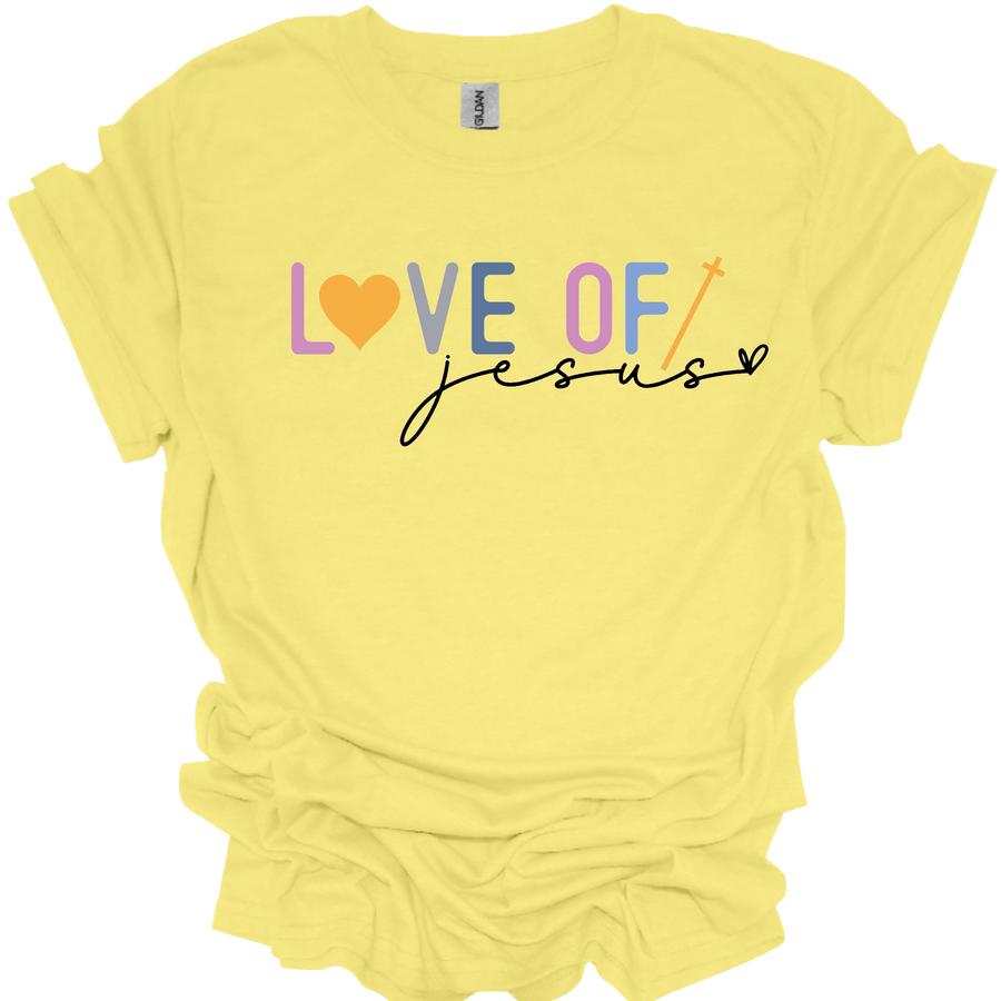 LOVE OF JESUS - DTF TRANSFER