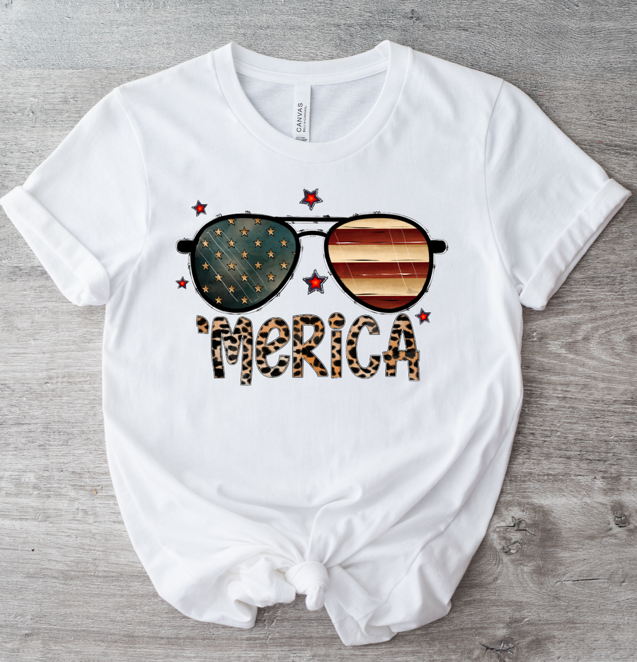 'MERICA GLASSES 2 - DTF TRANSFER