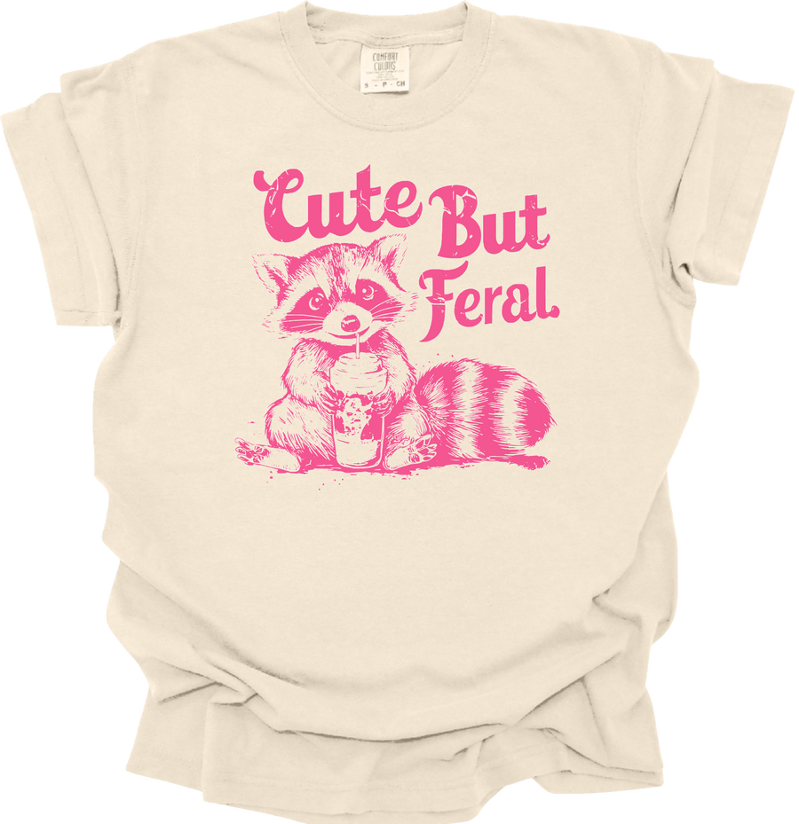 CUTE BUT FERAL - DTF TRANSFER