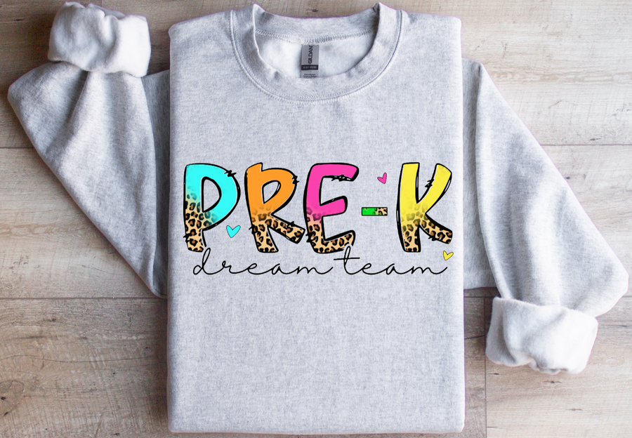 PRE-K DREAM TEAM- DTF TRANSFER