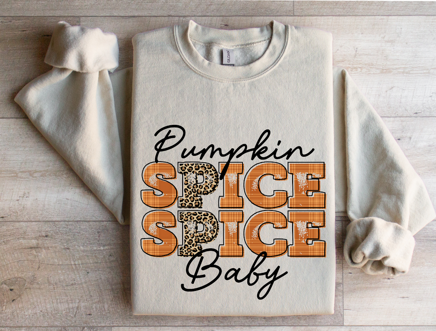 PUMPKIN SPICE BABY - DTF TRANSFER