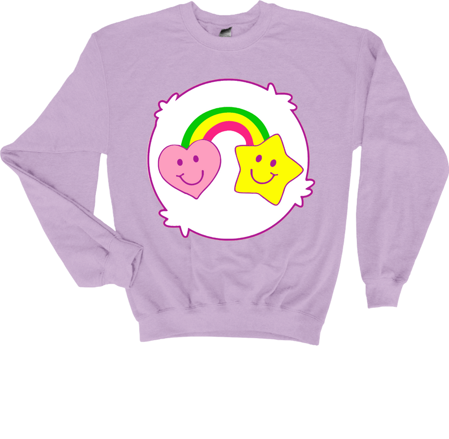 RAINBOW CARE BEARS-DTF TRANSFER