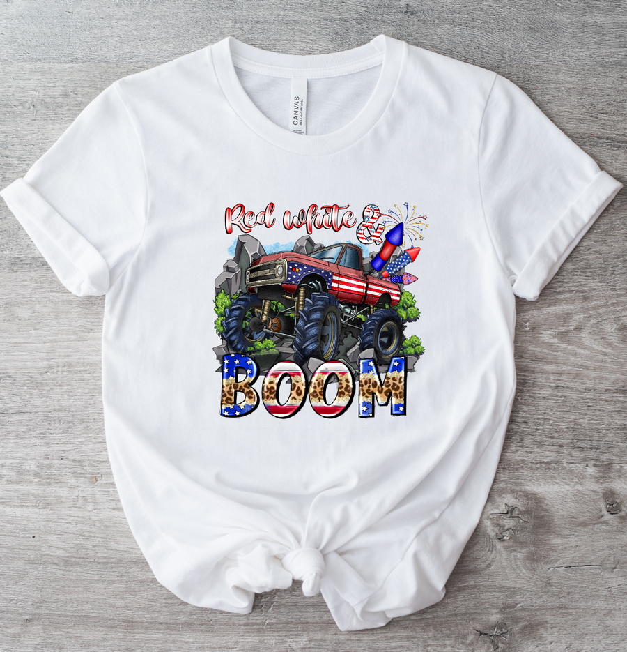 RED WHITE & BOOM - DTF TRANSFER