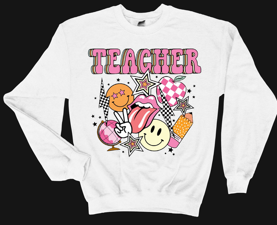 RETRO TEACHER - DTF TRANSFER