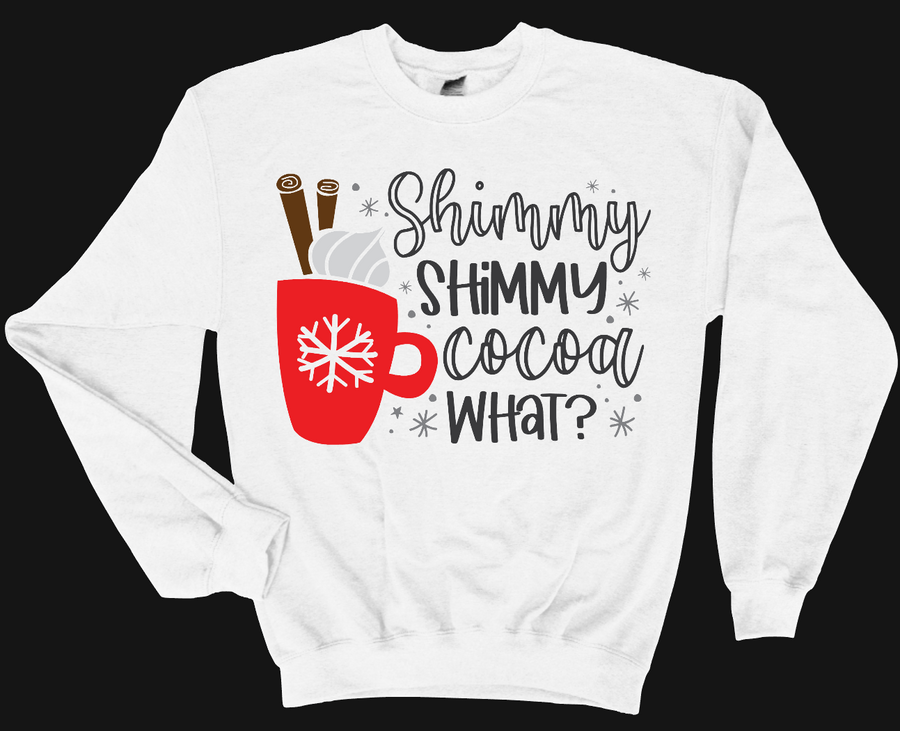 SHIMMY SHIMMY COCOA WHAT - DTF TRANSFER