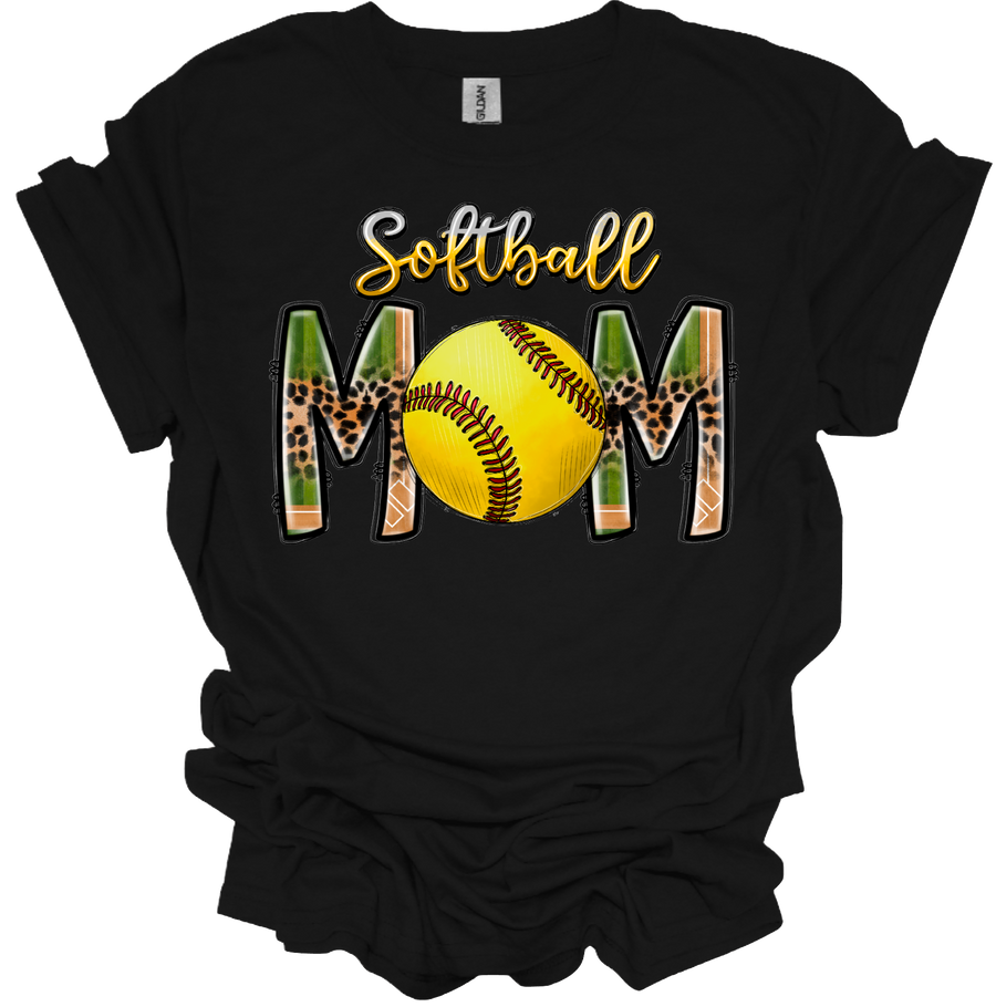 SOFTBALL MOM- DTF TRANSFER