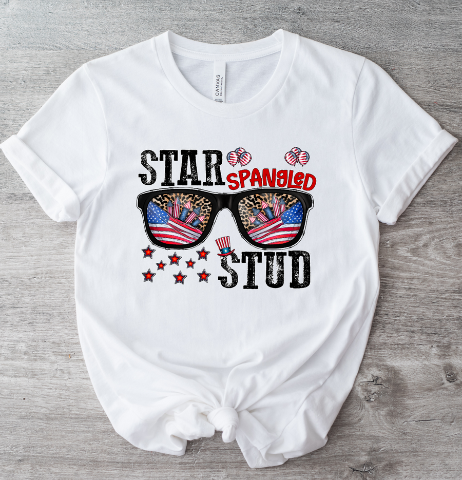 STAR SPANGLED STUD 2  - DTF TRANSFER