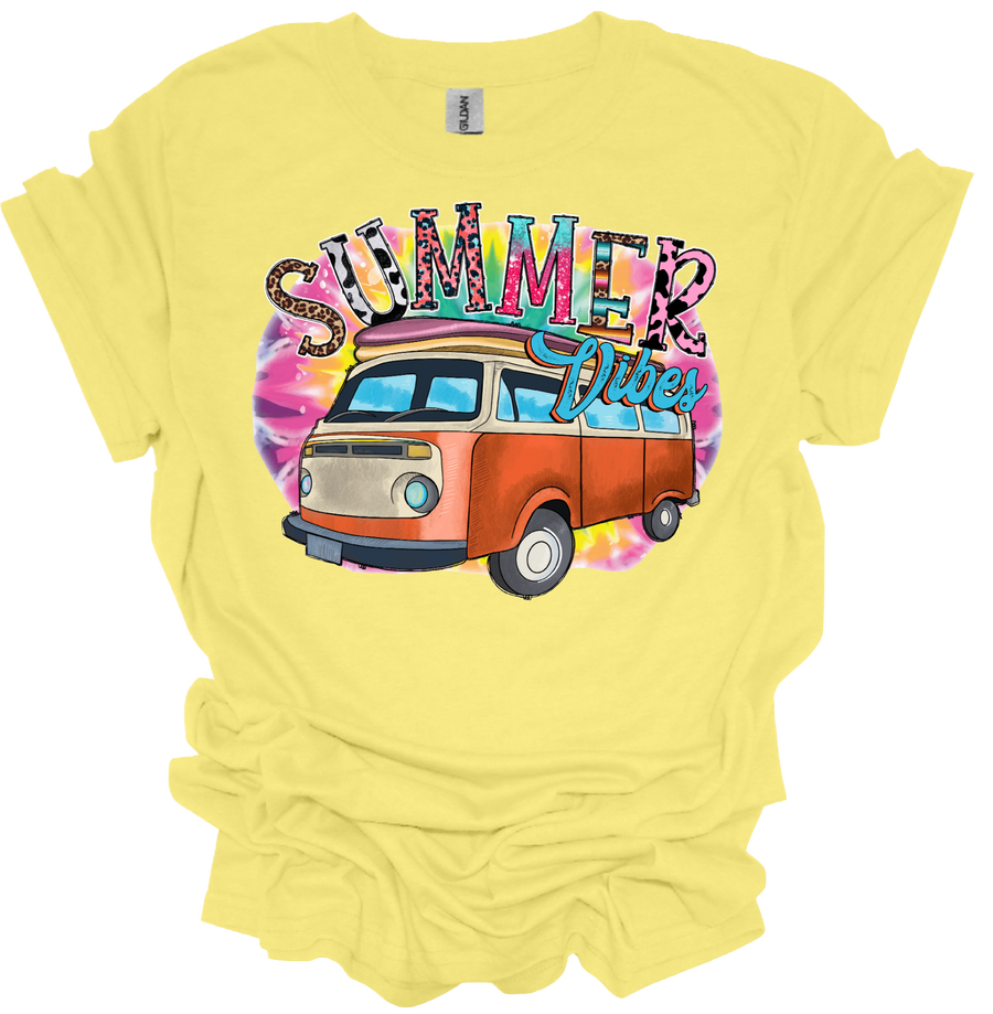 SUMMER VIBES VAN - DTF TRANSFER