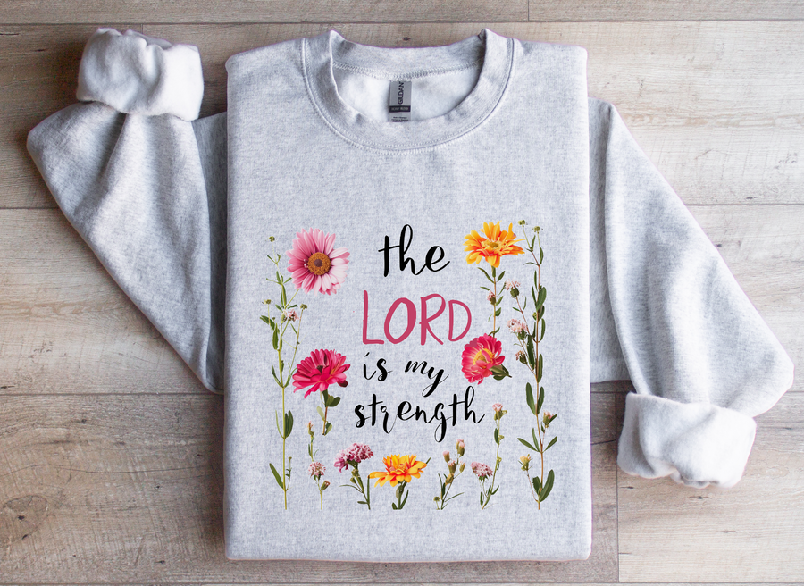 THE LORD IS MY STRENGTH 2 - DTF TRANSFER