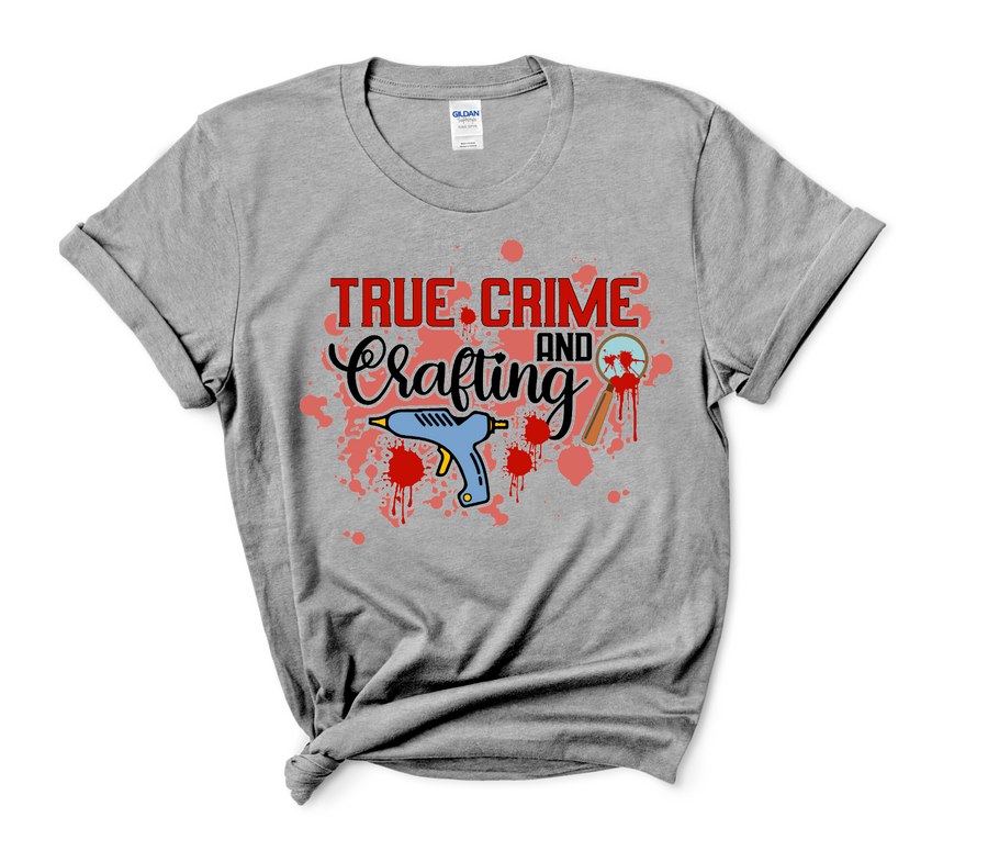 TRUE CRIME AND CRAFTING - DTF TRANSFER