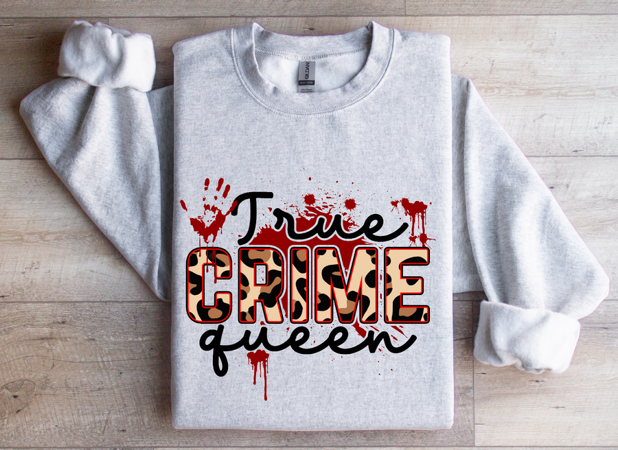 TRUE CRIME QUEEN - DTF TRANSFER